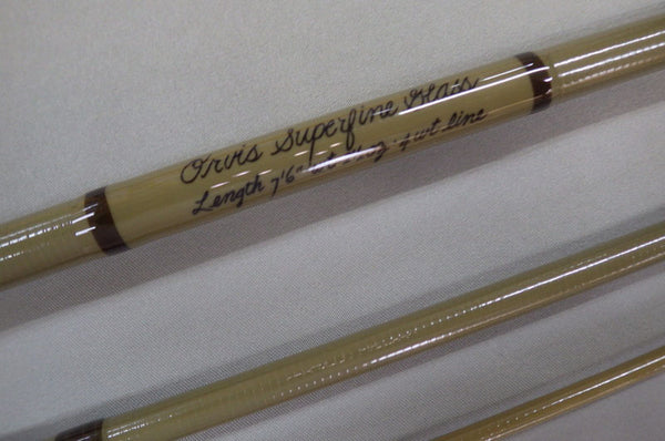 CR133　ORVIS　ス－パ－ファイングラスロッド 7’6”#4 3p