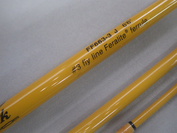 CR152  Fenwick　663-3Jグラスロッド6'6”＃3‐3p