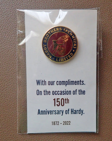 ETC94　HARDY　150周年記念ピンバッジ